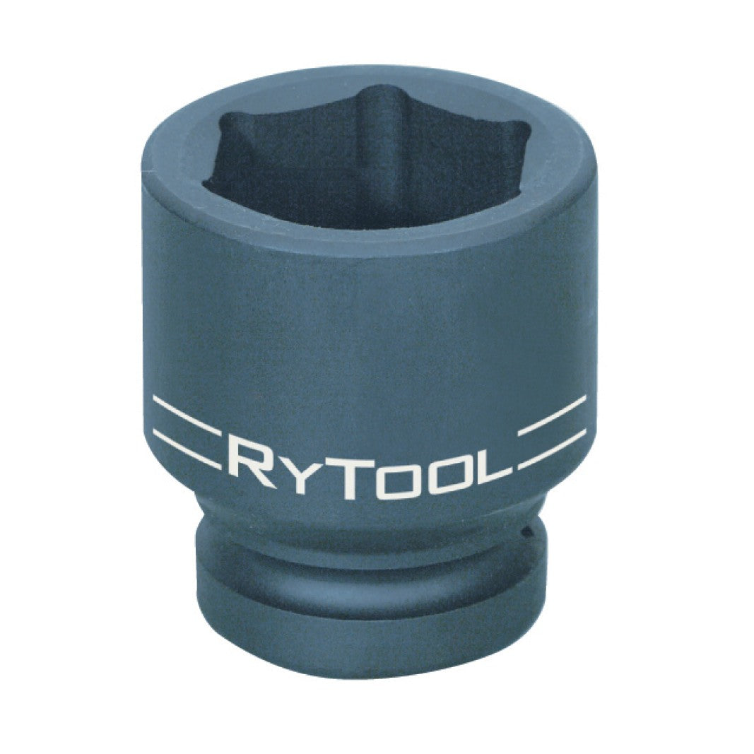 Rytool 1" Dr Regular Impact Socket Metric Sizes